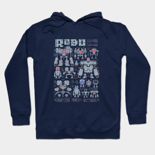 Robo Pixels Hoodie